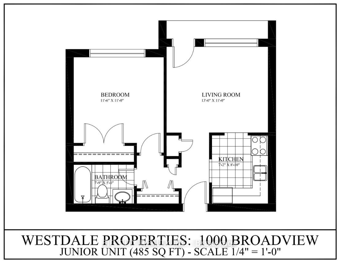 Photo 6 of 1000 Broadview Avenue, Unit 401